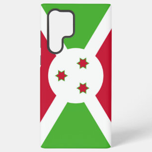 Samsung Galaxy S22 Ultra Hoesje met Burundese vlag