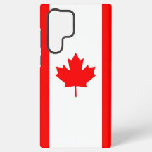 Samsung Galaxy S22 Ultra Hoesje met Canadese vlag