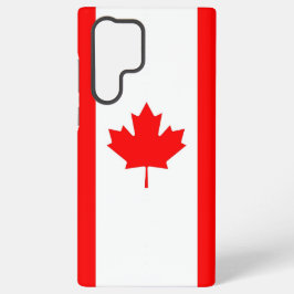 Samsung Galaxy S22 Ultra Hoesje met Canadese vlag