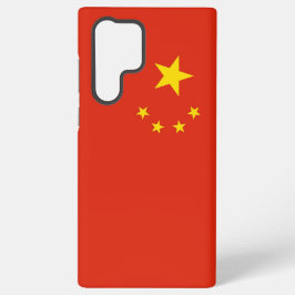 Samsung Galaxy S22 Ultra Hoesje met Chinese vlag