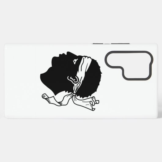 Samsung Galaxy S22 Ultra Hoesje met Corsicavlag (Achterkant horizontaal)