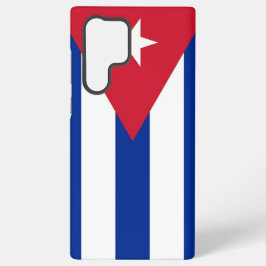 Samsung Galaxy S22 Ultra Hoesje met Cuba vlag