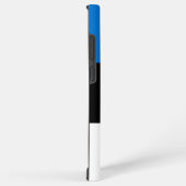 Samsung Galaxy S22 Ultra Hoesje met Estse vlag (Rechterkant)