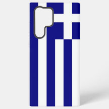 Samsung Galaxy S22 Ultra Hoesje met Griekse vlag