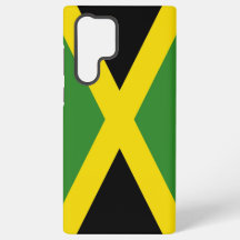 Samsung Galaxy S22 Ultra Hoesje met Jamaica vlag