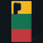 Samsung Galaxy S22 Ultra Hoesje met Litouwse vlag<br><div class="desc">Bescherm uw Samsung Galaxy S22 Ultra in stijl met ons exclusieve hoesje met de vlag van Litouwen! Deze telefoonhoes is gemaakt met precisie en aandacht voor detail en is meer dan alleen een beschermend accessoire - het is een trotse viering van het erfgoed en de culturele trots van Litouwen. De...</div>