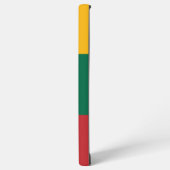 Samsung Galaxy S22 Ultra Hoesje met Litouwse vlag (Linkerkant)