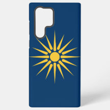 Samsung Galaxy S22 Ultra Hoesje met Macedonië vlag