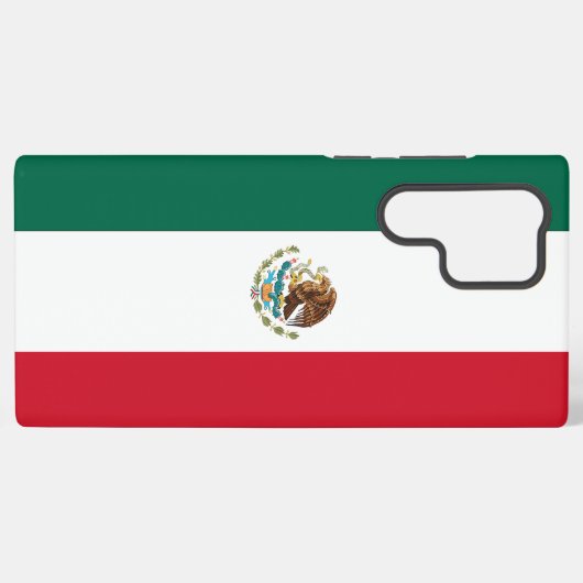 Samsung Galaxy S22 Ultra Hoesje met Mexicaanse vla (Achterkant horizontaal)