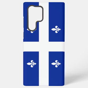 Samsung Galaxy S22 Ultra Hoesje met Quebec vlag