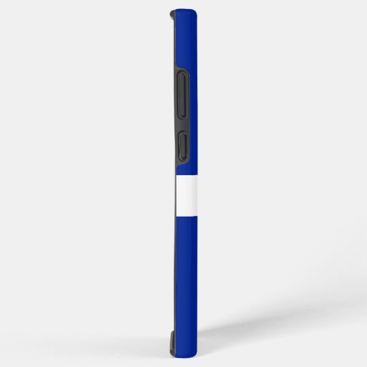 Samsung Galaxy S22 Ultra Hoesje met Quebec vlag (Rechterkant)