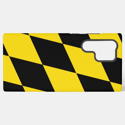 Samsung Galaxy S22 Ultra Hoesje met vlag van Münch (Achterkant horizontaal)