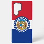 Samsung Galaxy S22 Ultra Hoesje Missouri vlag (Achterkant)