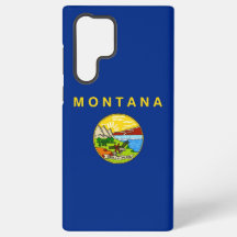 Samsung Galaxy S22 Ultra Hoesje Montana vlag