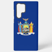 Samsung Galaxy S22 Ultra Hoesje New Yorkse vlag (Achterkant)