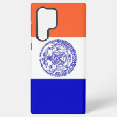 Samsung Galaxy S22 Ultra Hoesje New Yorkse vlag (Achterkant)