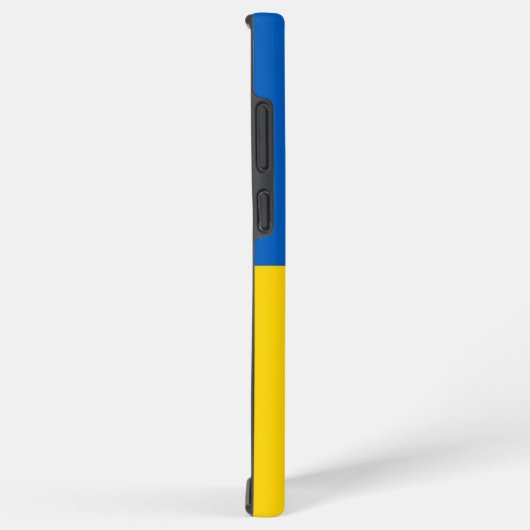 Samsung Galaxy S22 Ultra Hoesje Oekraïense vlag (Rechterkant)
