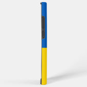 Samsung Galaxy S22 Ultra Hoesje Oekraïense vlag (Rechterkant)