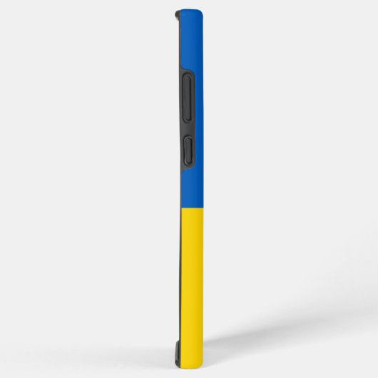 Samsung Galaxy S22 Ultra Hoesje Oekraïense vlag (Rechterkant)