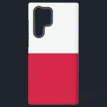 Samsung Galaxy S22 Ultra Hoesje Poolse vlag<br><div class="desc">Verbeter uw Samsung Galaxy S22 Ultra met onze exclusieve cover met de vlag van Polen! Deze telefoonhoes is vervaardigd met nauwgezette aandacht voor detail en viert het Poolse erfgoed en de nationale trots. Het ontwerp toont de iconische kleuren en het embleem van de Poolse vlag, als symbool van de rijke...</div>