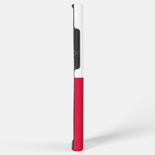 Samsung Galaxy S22 Ultra Hoesje Poolse vlag (Rechterkant)