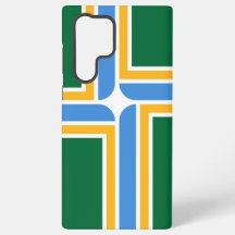 Samsung Galaxy S22 Ultra Hoesje Portland vlag