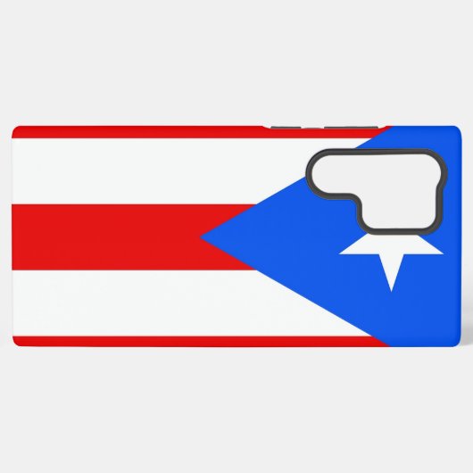 Samsung Galaxy S22 Ultra Hoesje Puerto Rico vlag (Achterkant horizontaal)