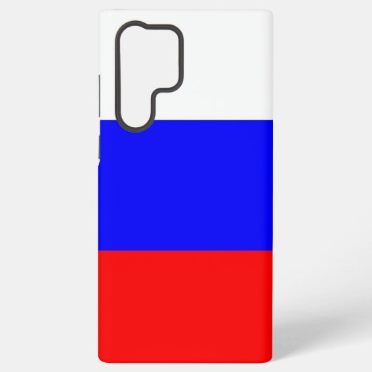 Samsung Galaxy S22 Ultra Hoesje Russische vlag (Achterkant)