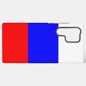 Samsung Galaxy S22 Ultra Hoesje Russische vlag (Achterkant horizontaal)