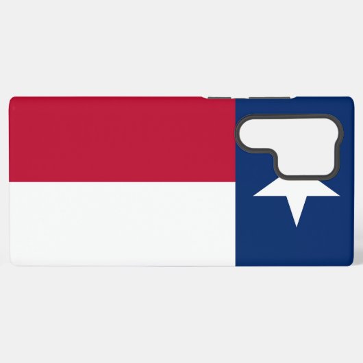 Samsung Galaxy S22 Ultra Hoesje Texaanse vlag (Achterkant horizontaal)