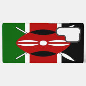 Samsung Galaxy S22 Ultra Hoesje van Kenia (Achterkant horizontaal)