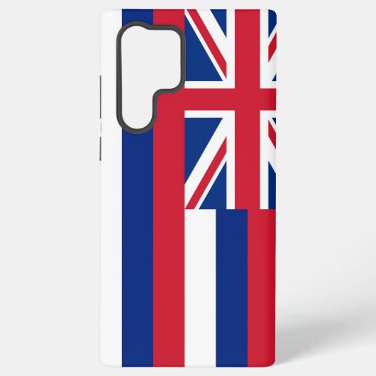 Samsung Galaxy S22 Ultra Hoesje Vlag van Hawaï (Achterkant)