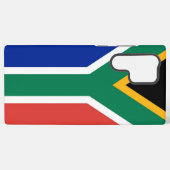 Samsung Galaxy S22 Ultra Hoesje Zuid-Afrika vlag (Achterkant horizontaal)