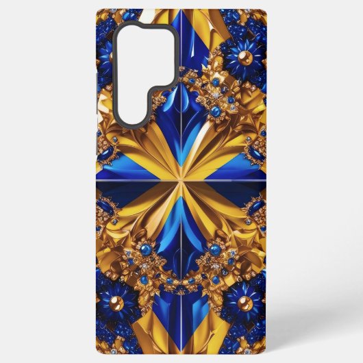 Samsung Galaxy S22 Ultra Hoesje Zweden Kleuren (Achterkant)