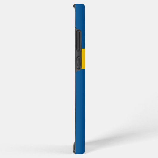 Samsung Galaxy S22 Ultra Hoesje Zweden vlag (Rechterkant)