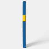 Samsung Galaxy S22 Ultra Hoesje Zweden vlag (Linkerkant)