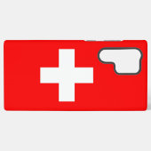 Samsung Galaxy S22 Ultra Hoesje Zwitserland (Achterkant horizontaal)