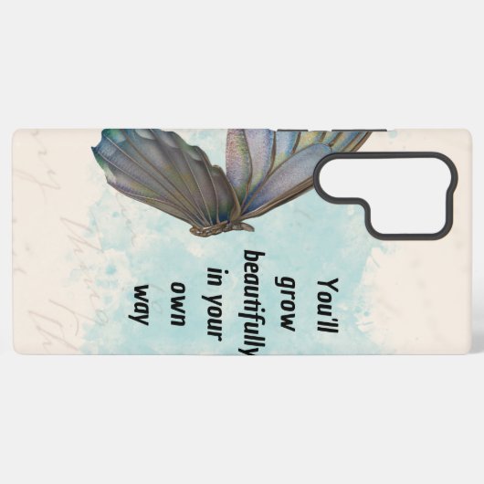 Samsung Galaxy S22 Ultra Samsung Galaxy Hoesje (Achterkant horizontaal)