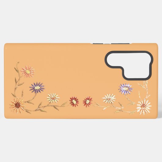 SAMSUNG GALAXY S22 ULTRA Telefoonhoesje Samsung Galaxy Hoesje (Achterkant horizontaal)