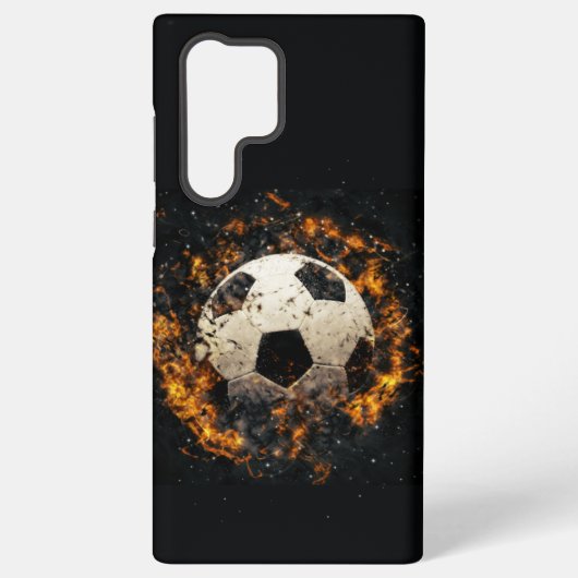 Samsung Galaxy S22 Ultra Voetbal Hoesje (Achterkant)