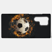 Samsung Galaxy S22 Ultra Voetbal Hoesje (Achterkant horizontaal)