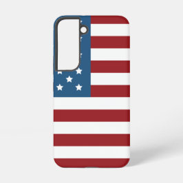 Samsung galaxy s22 USA flag case Hoesje