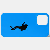 Samsung Galaxy S2 - Scuba Diver Case-Mate iPhone Case (Achterkant (horizontaal))