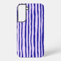 Samsung Galaxy telefoonhoesje blauwe strepen