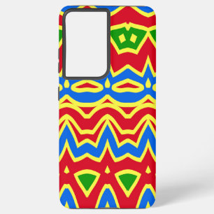 Samsung hoesje, een elegant veelkleurig ontwerp galaxy hoesje