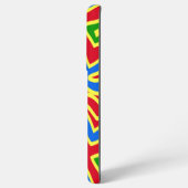 Samsung hoesje, een elegant veelkleurig ontwerp samsung galaxy hoesje (Linkerkant)