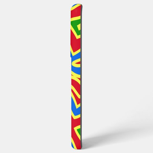 Samsung hoesje, een elegant veelkleurig ontwerp samsung galaxy hoesje (Linkerkant)