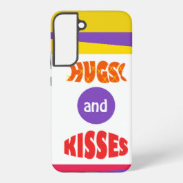 Samsung Hoesje met Knuffels en Kusjes Samsung Galaxy Hoesje