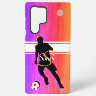 Samsung Mobiele Telefoon Case Voetbal Graphic Naam Galaxy Hoesje