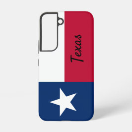 Samsung mobiele telefoonhoes - Texas flag Samsung Galaxy Hoesje